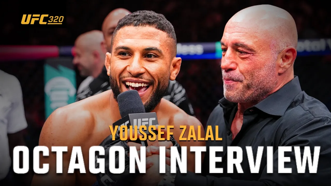 Youssef Zalal Octagon Interview | UFC 320