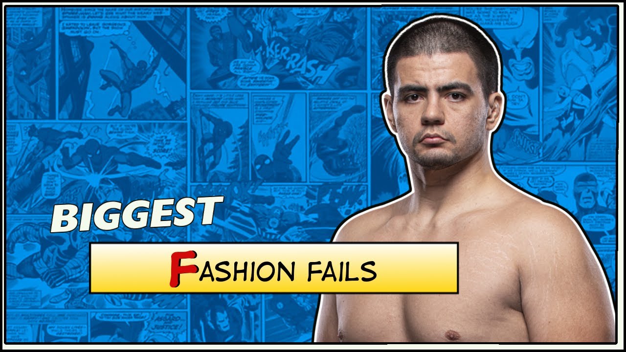 Biggest Fashion Fails in MMA background