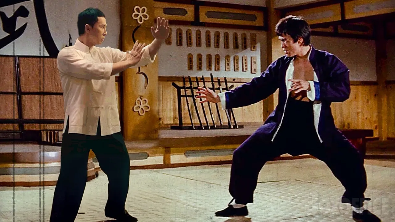 Rare Footage Donnie Yen vs Bruce Lee | Jeet Kune Do Master vs IP MAN Wing Chun Master