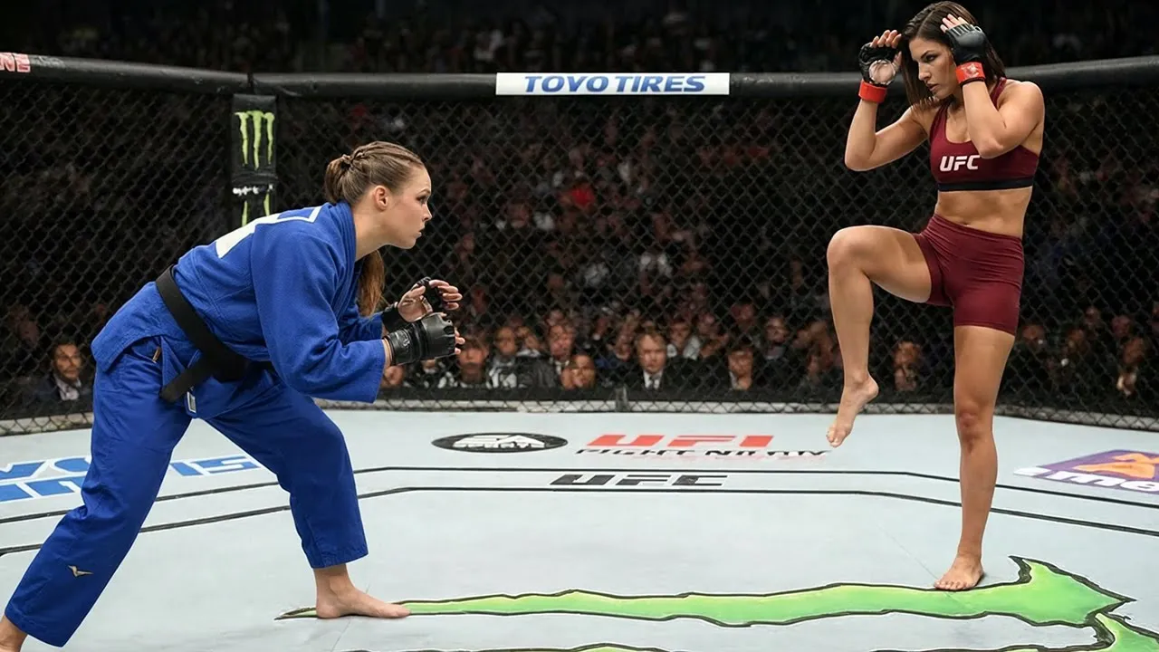 Ronda Rousey vs Gina Carano | Olympic Judo Gold Medalist vs Muay Thai Champ
