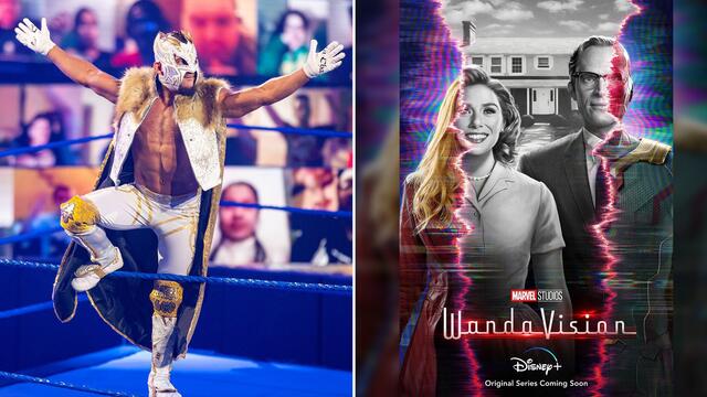 Kalisto gets superhero tips from the cast of Marvel Studios’ “WandaVision”