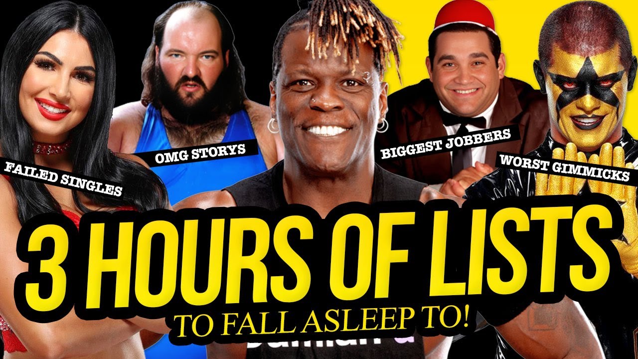 3+ HOURS OF WRESTLING LISTS | To Fall Asleep To!