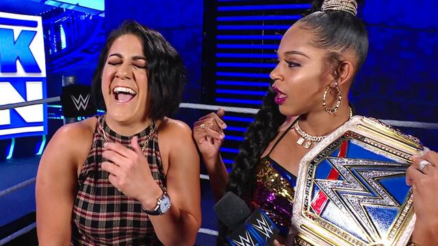Bianca Belair catches up with a trash-talking Bayley: SmackDown, April 23, 2021