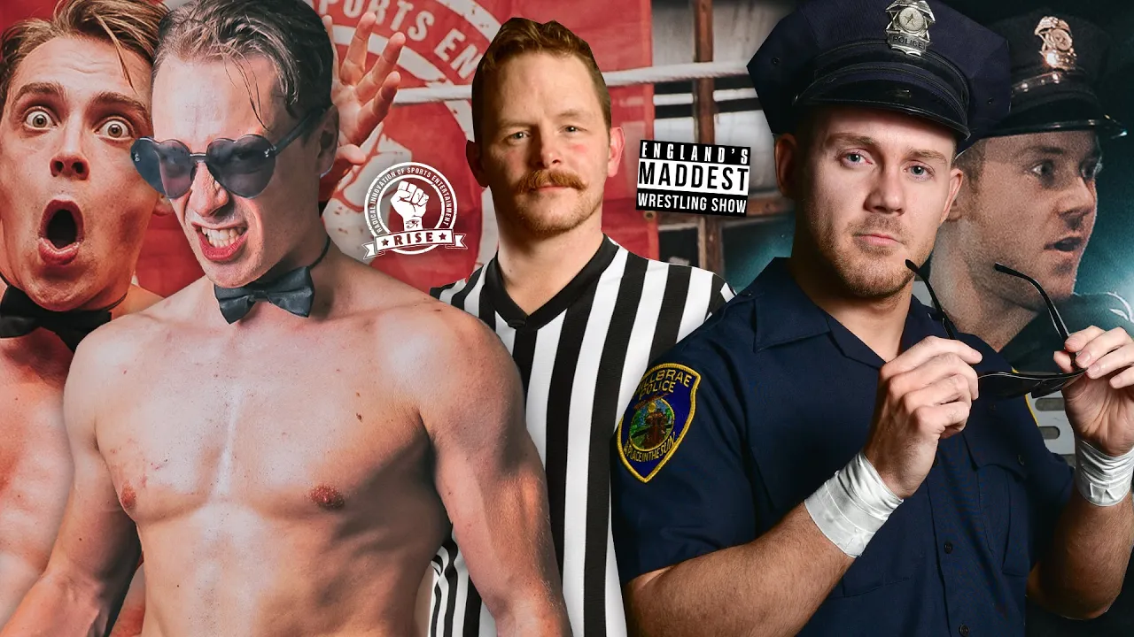 Dom the 'Pork of York' vs Sexy Kev with Myles's Dad Special Referee. Full Match Friday. (Full HD). background