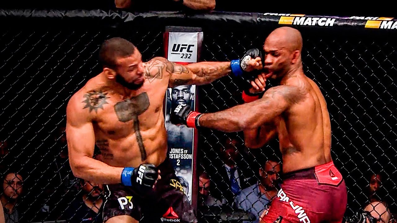 Тиаго Сантос vs Джими Манува | Полный бой