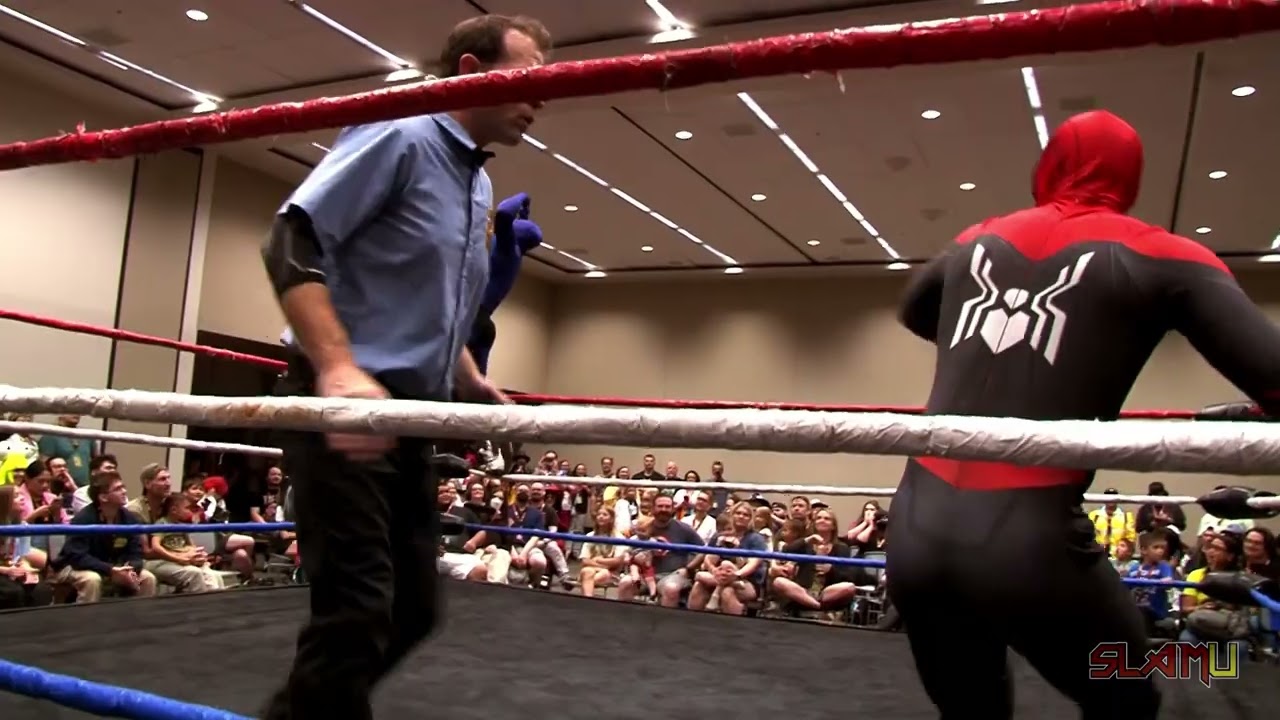 Burt the Hurt vs. Spiderman | 5/24/2024 | Slam Fusion