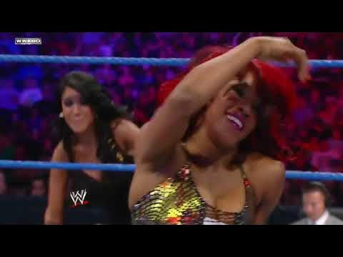 WWE Superstars: 6/30/2011 Alicia Fox vs Kaitlyn background