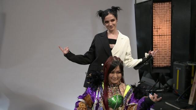 Poppy recaps bringing new music and Io Shirai back to NXT background