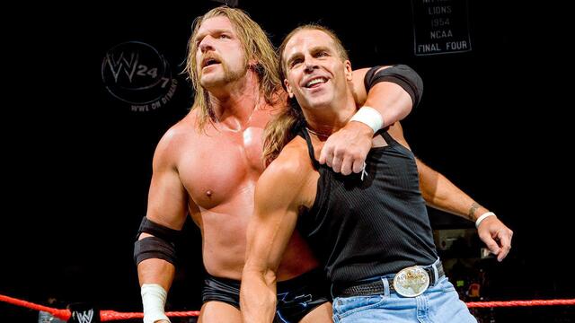 Shawn Michaels and Triple H reform DX: Raw, June 12, 2006 background