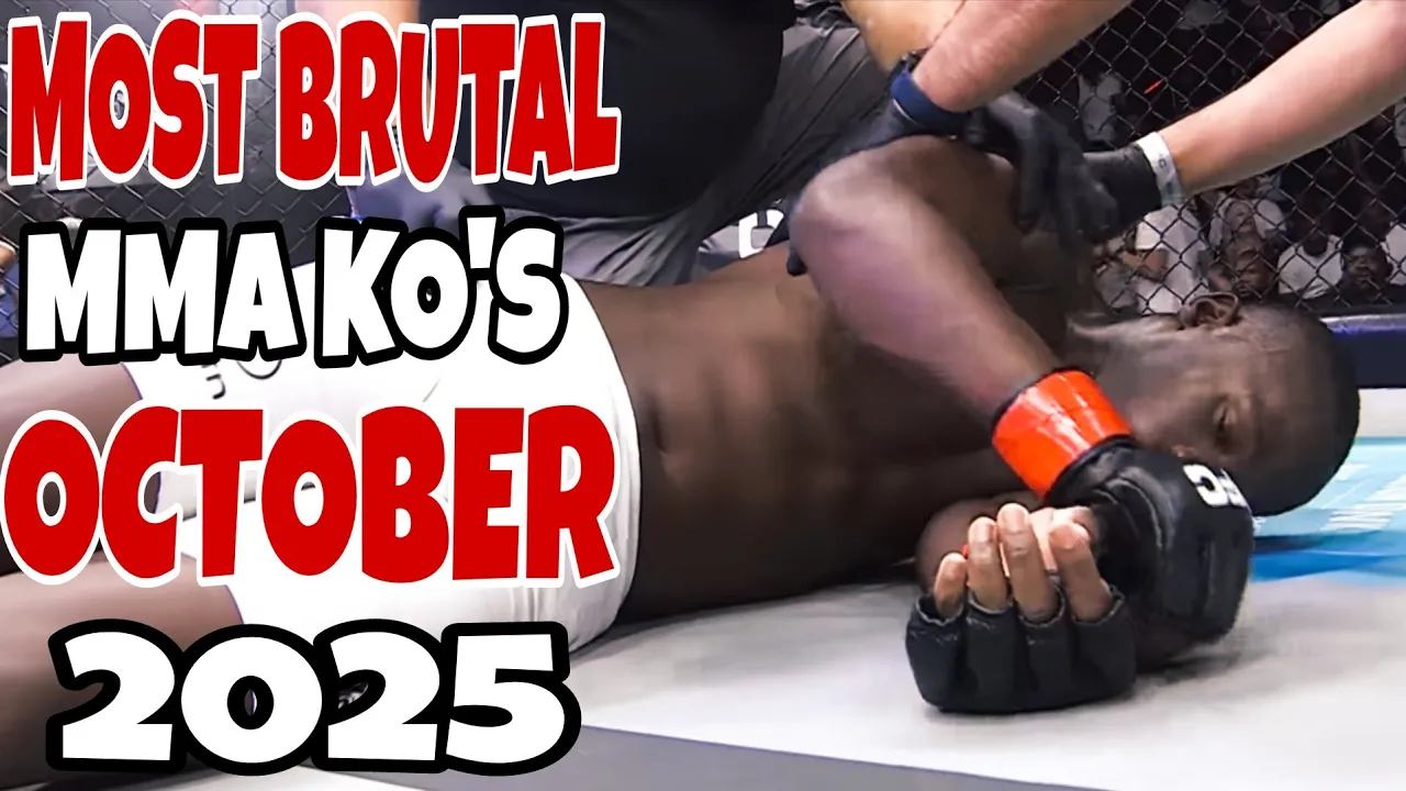 2025 Most BRUTAL MMA Knockouts of October