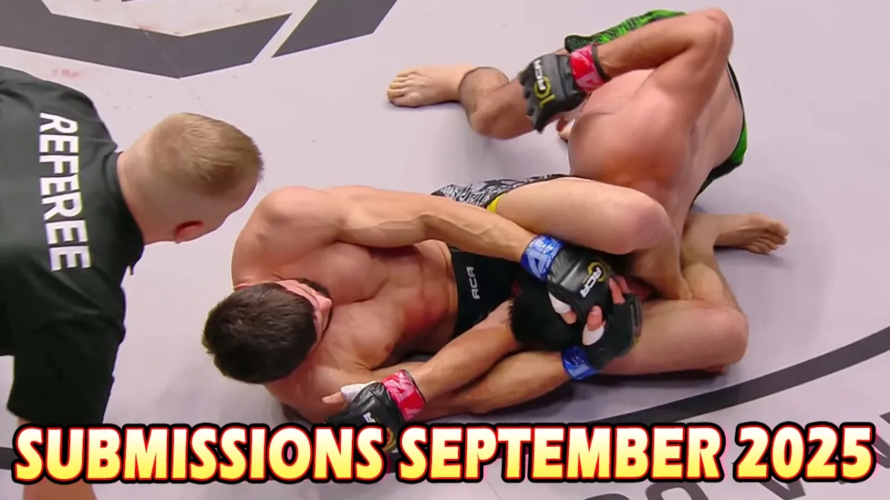 MMA Submissions of September 2025