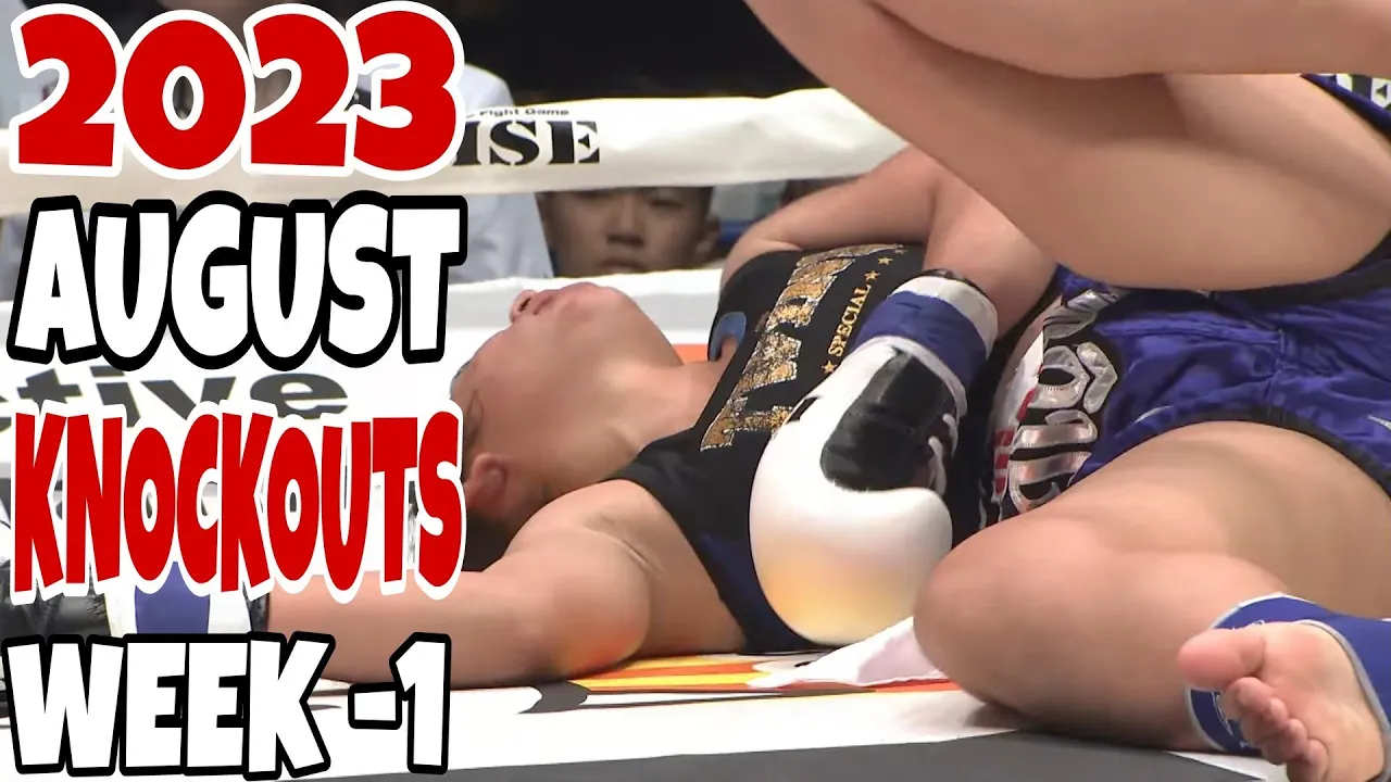 MMA & Boxing Knockouts I August 2023 Week 1 backdrop