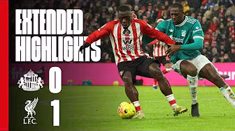 Extended Premier League Highlights | Sunderland AFC 0 - 1 Liverpool FC