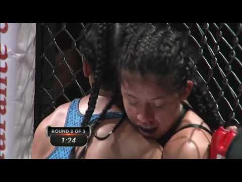 Super Female MMA Fight Lizbeth "Bunny" Lopez vs Marcela Nieto - COMPLETE FIGHT - WMMA - Free background