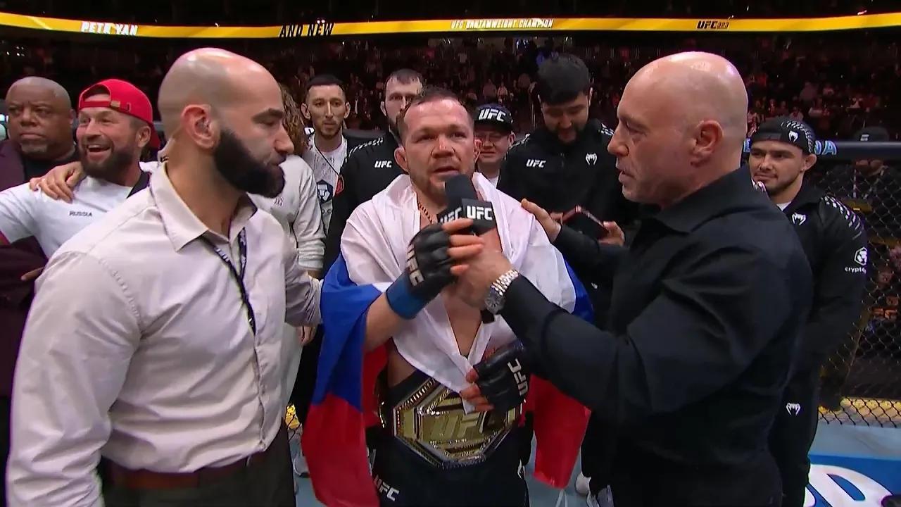 UFC 323: Петр Ян - Слова после боя