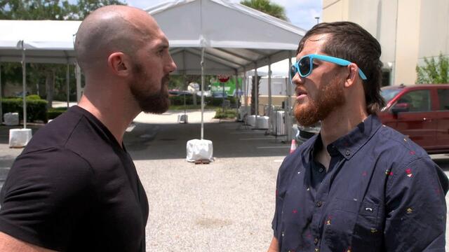Kyle O'Reilly wants a match against Oney Lorcan tonight: WWE Network Exclusive, May 11, 2021 background
