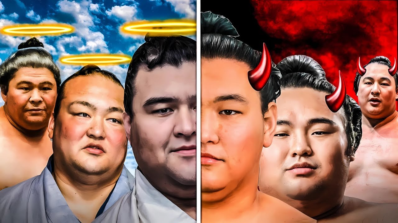 Most LOVED Vs Most HATED Sumo Wrestlers