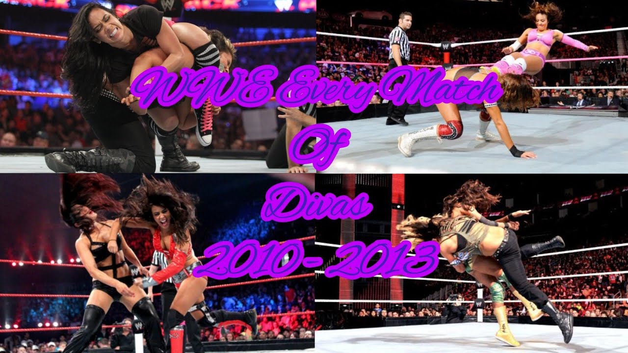 Every WWE Match Of Women's 2010 - 2013