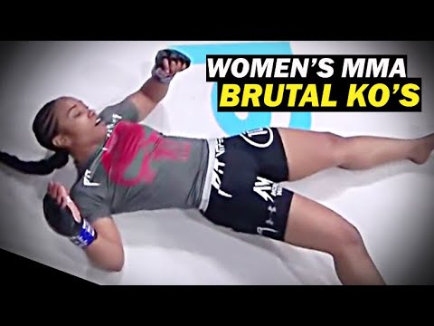 The Most Brutal Women's MMA Knockouts ! ! !