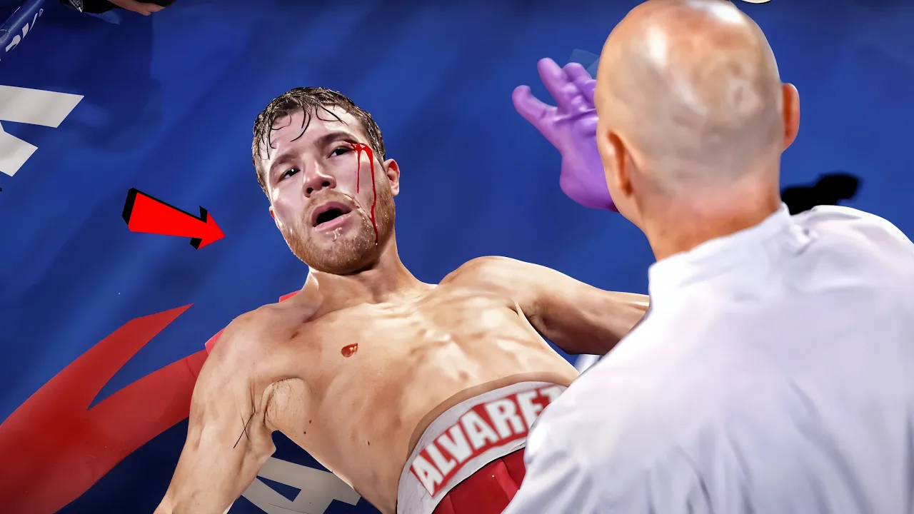 " SHOCKING" Canelo Alvarez's First Knockdown ...