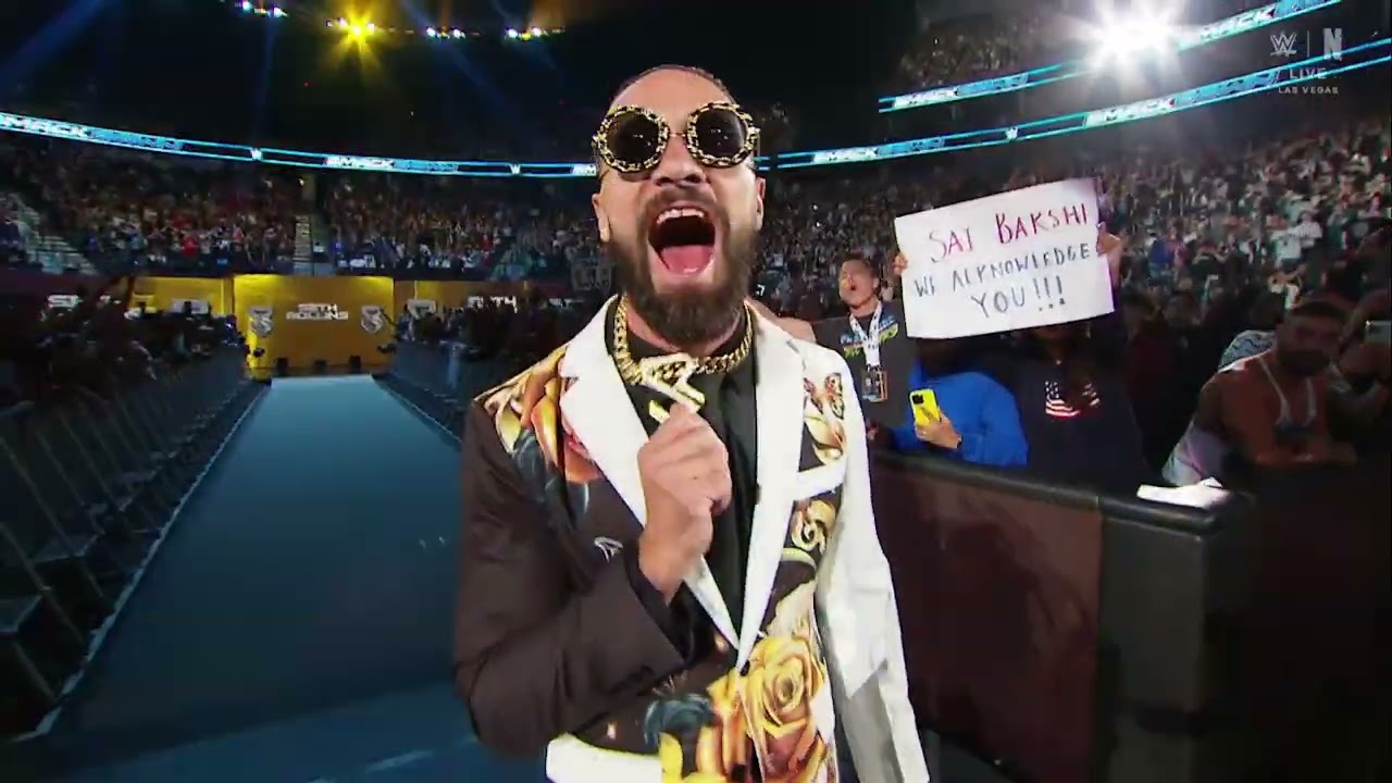 Entrada de Seth Rollins - WWE SmackDown 18 de Abril 2025 Español background