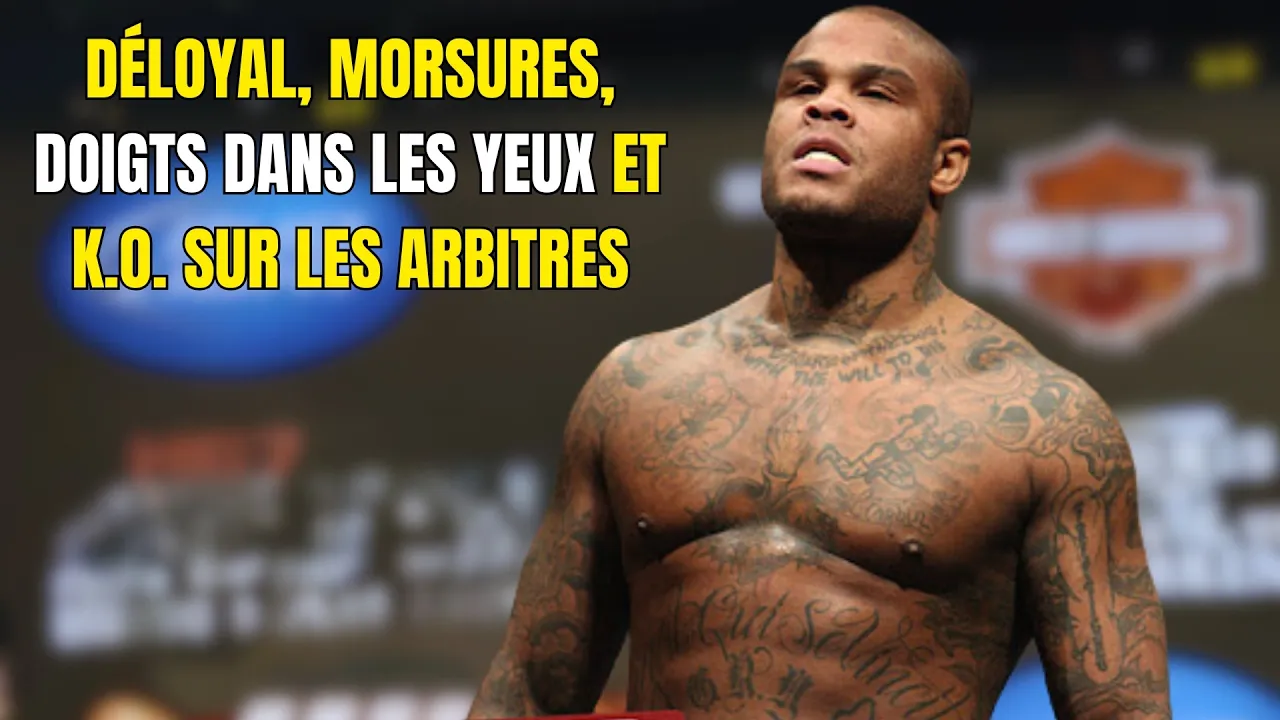 Gilbert Yvel, le combattant MMA le plus déloyal et sournois de l'histoire du MMA