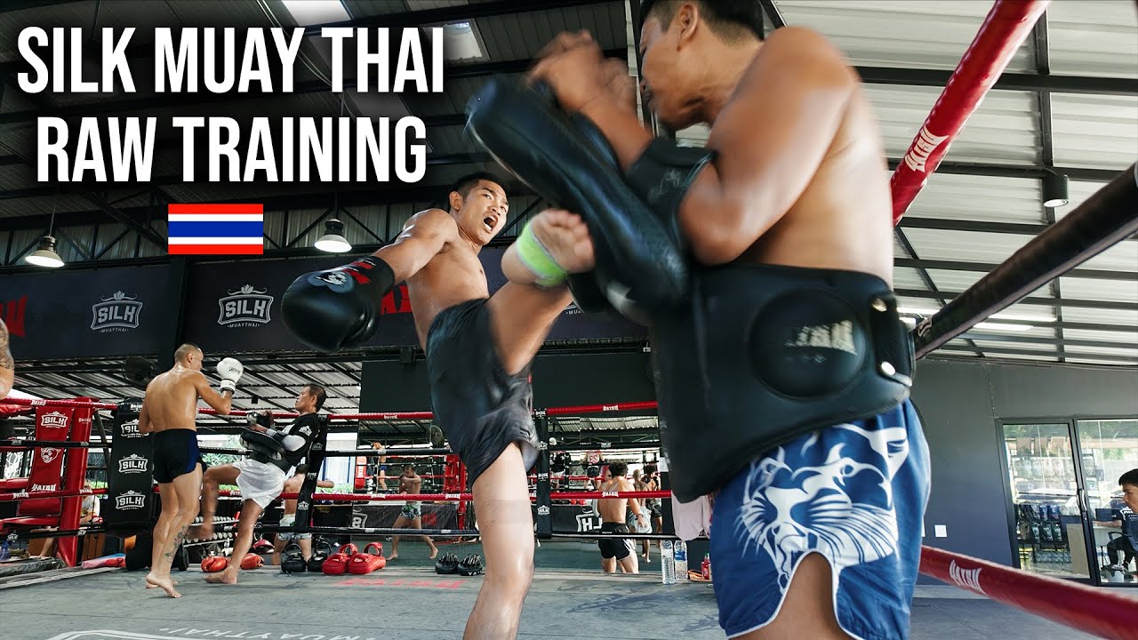 Silk Muay Thai - RAW Muay Thai Training - Thailand background