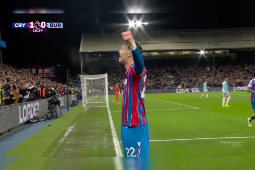 [Goal] First goal for the team! Larsen fires home after a brilliant pass from Walton to break the deadlock