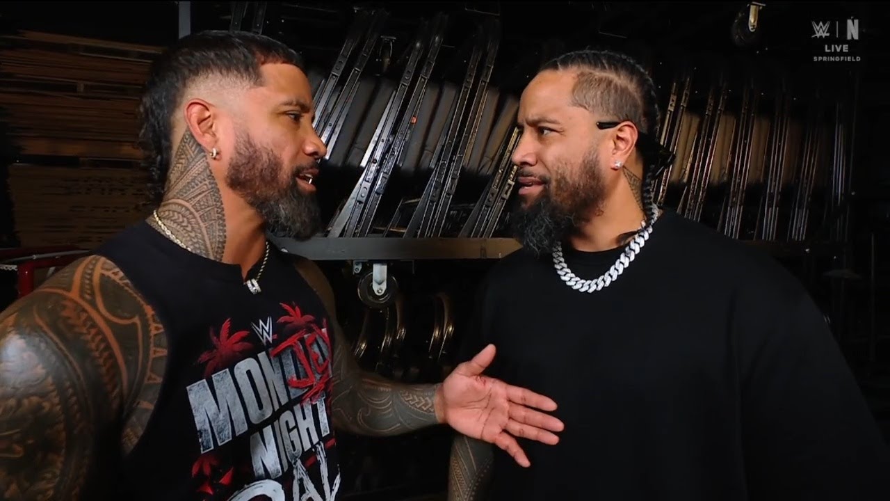 Jimmy Uso confronts Jey Uso - WWE RAW | Sep. 15, 2025