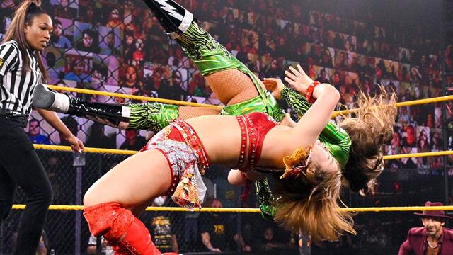 Sarray vs. Aliyah w/The Robert Stone Brand: WWE NXT, May 18, 2021 background