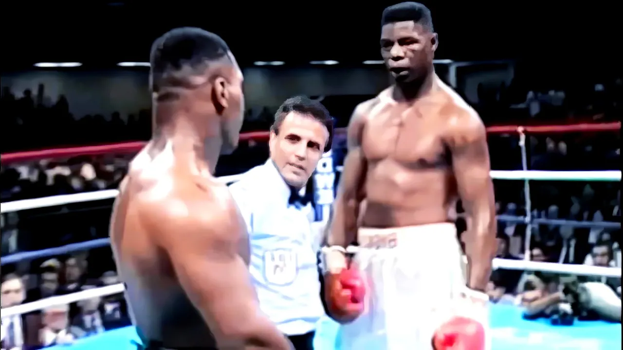 Mike Tyson (USA) vs Tyrell Biggs (USA) | KNOCKOUT, BOXING fight, HD background