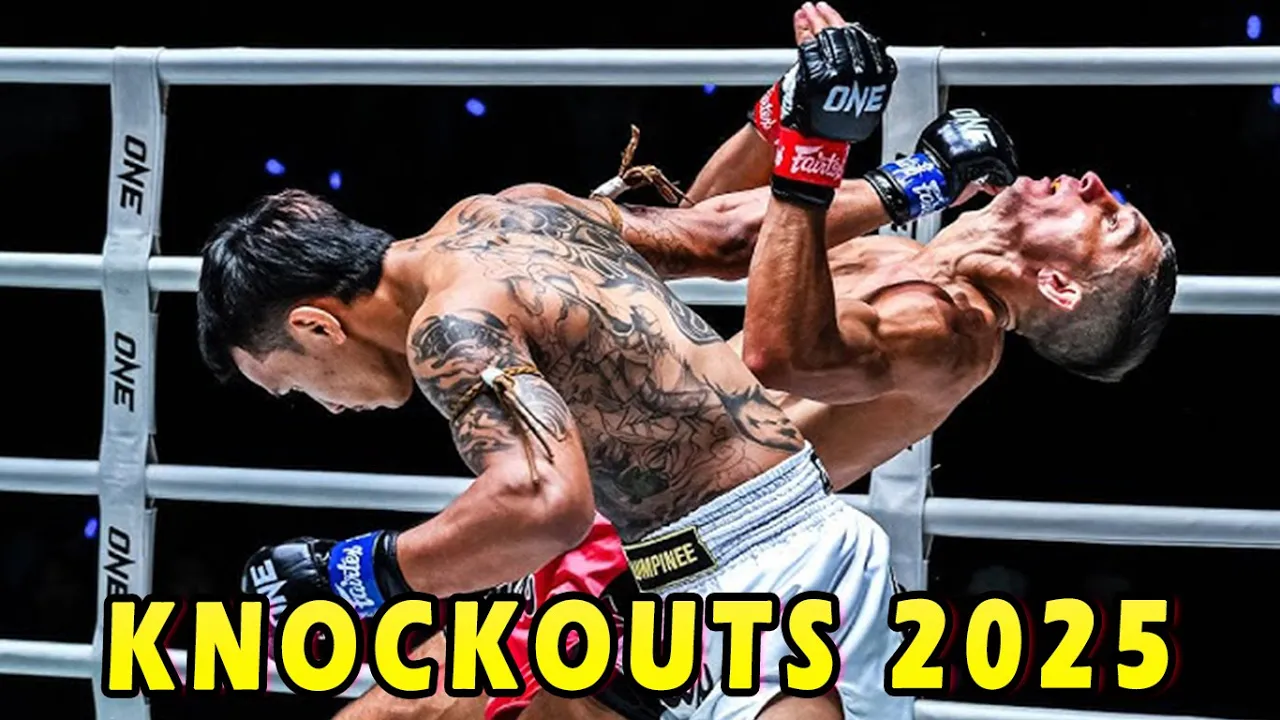 Top Knockouts 2025 (Kickboxing / Muay Thai)