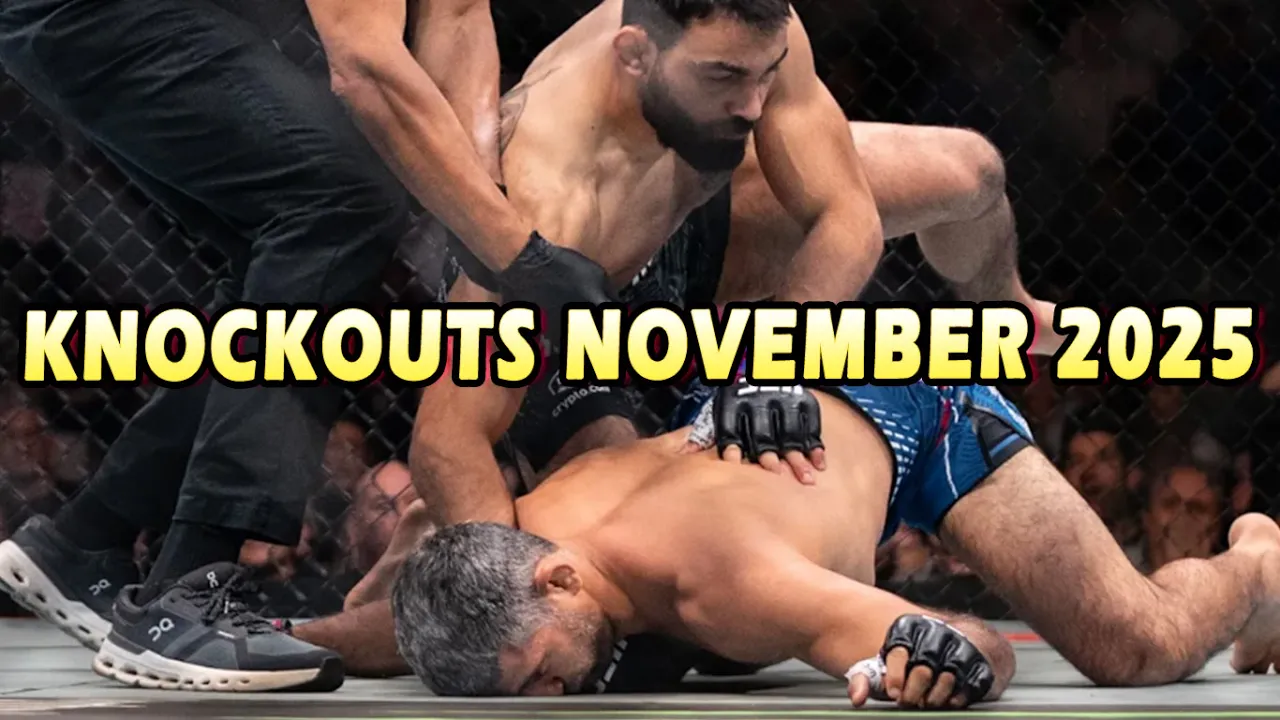 MMA Knockouts of November 2025