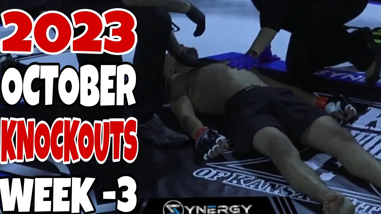 MMA & Boxing Knockouts I October 2023 Week 3 background
