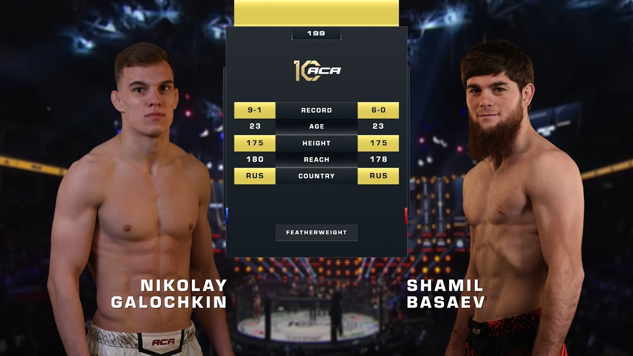 Николай Галочкин vs. Шамиль Басаев | Nikolai Galochkin vs. Shamil Basaev | ACA 199