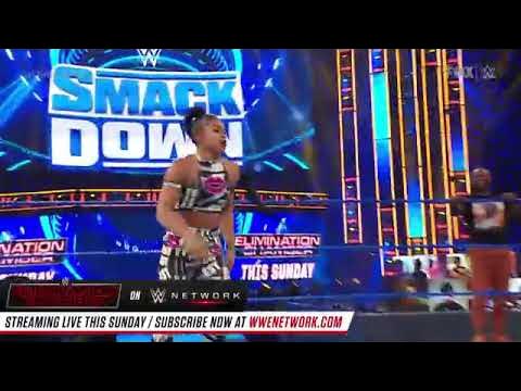 WWE SMACKDOWN: Sasha Banks & Bianca Belair & Reginald vs Nia Jax & Shayna Baszler & Bayley...