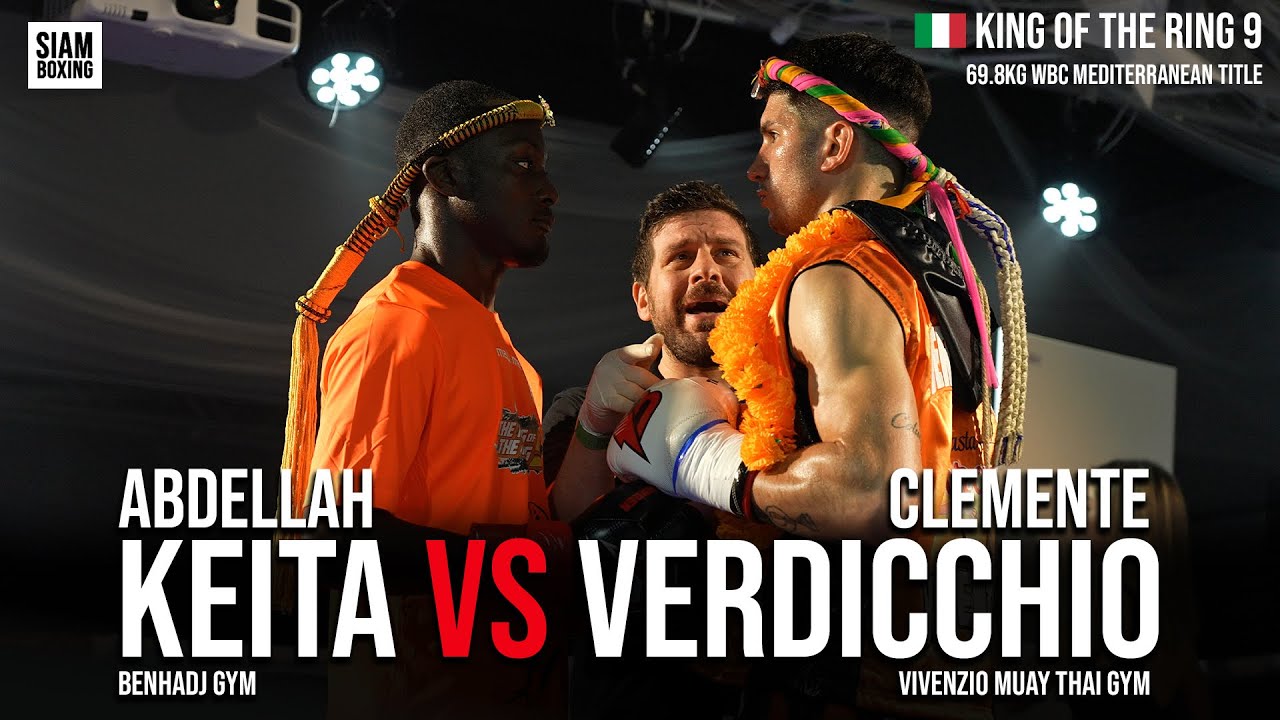 Abdellah Keita vs Clemente Verdicchio | WBC Mediterranean Title 69.8kg background