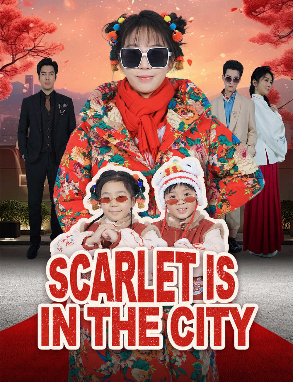 Scarlet Is In The City poster