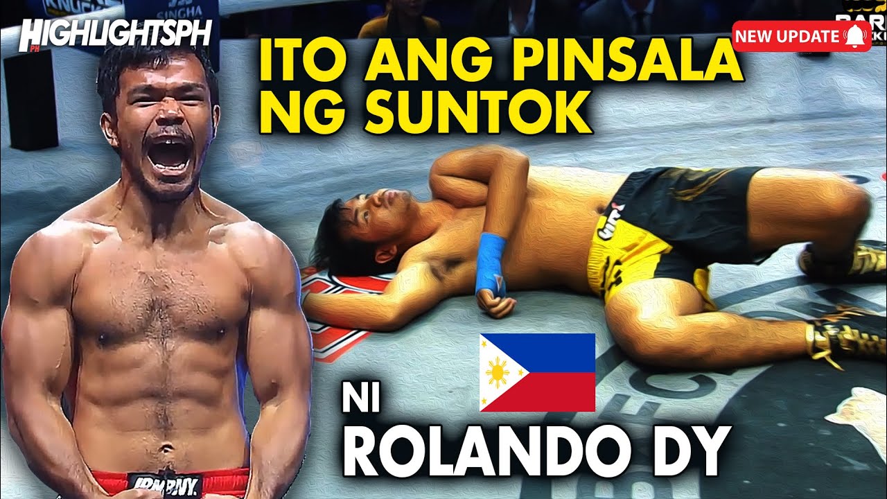 DEBUT FIGHT! Mala Bakal na Kamao ng Pinoy Hindi Kinaya ng mga Dayuhan! Rolando Dy vs 🇹🇭Thai & 🇬🇧UK