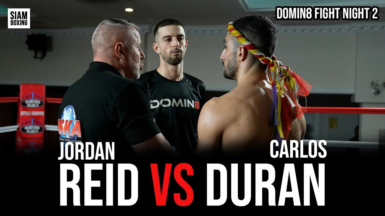 Jordan Reid vs Carlos Duran | Full Fight background