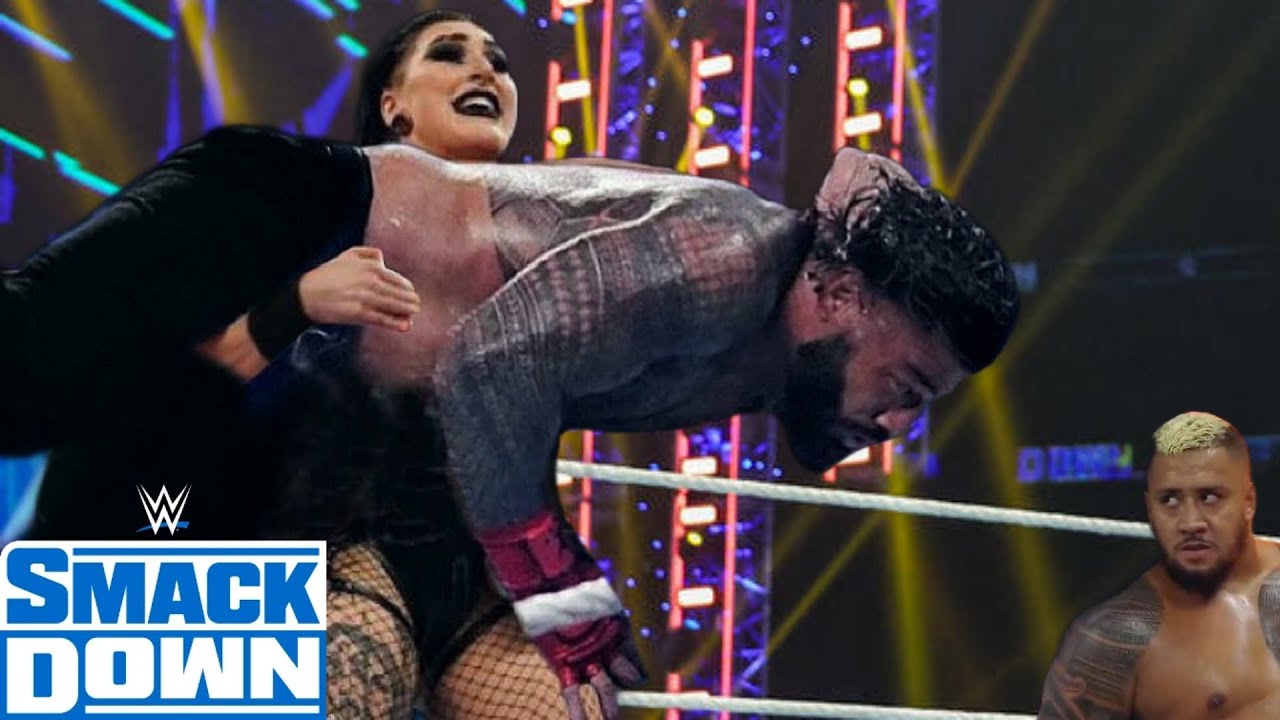 Rhea Ripley Insults & Attack Roman Reigns After Shaking Hands With Paul Heyman