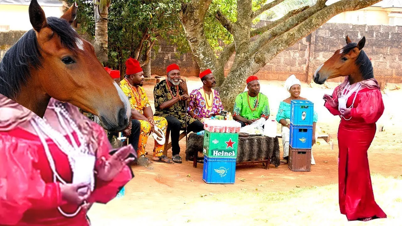 Her Evil Aunt Turned Her 2 Goat On Her Traditional Wedding Just 2 Wicked Her