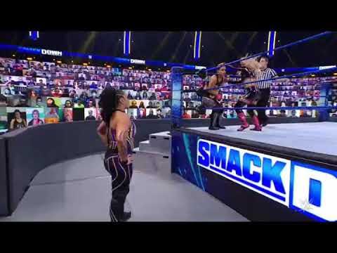 WWE SMACKDOWN: With Tamina/Natalya vs Shayna Baszler/With Nia Jax & Reginald...