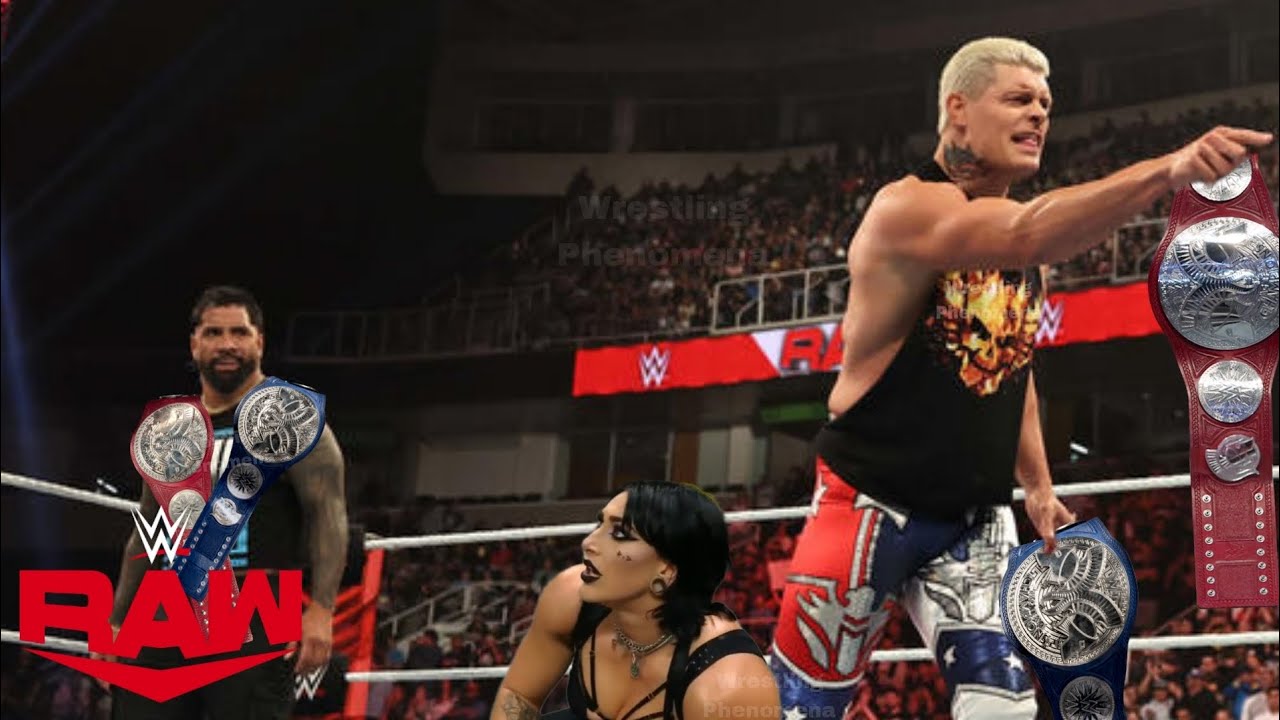 Cody Rhodes & Jey Uso Destroys Rhea Ripley & Celebrate Their Win WWE Raw 2023 Highlights