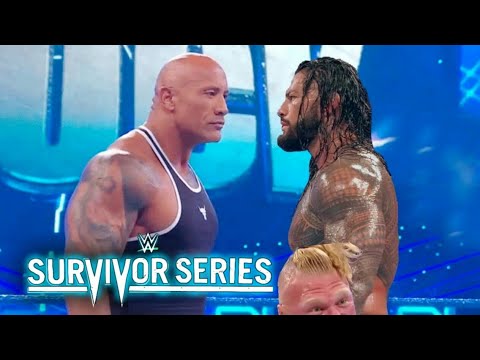 The Rock Return Vs Roman Reigns At WWE Survivor Series 2021 ! Survivor Series 2021 Highlights !
