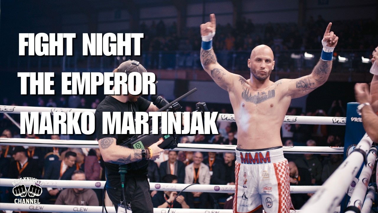 Fight Night with Bare Knuckle World Champion Marko Martinjak. 4k