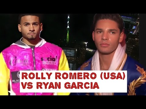 UNDERDOG! ROLLY ROMERO (USA) VS RYAN GARCIA (USA) WELTERWEIGHT CHAMPIONSHIP! #romero #ryangarcia