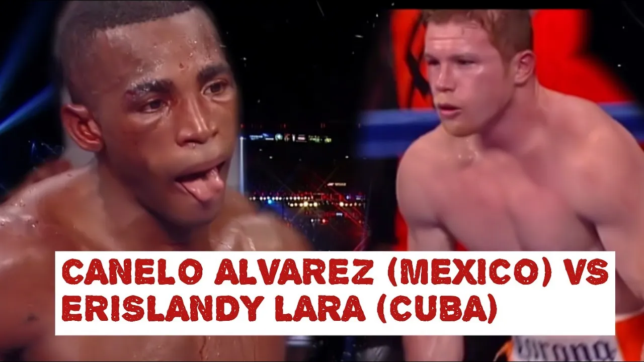 TRICKY MOVE! CANELO ALVAREZ (MEXICO) VS ERISLANDY LARA (CUBA) BOXING HIGHLIGHTS!
