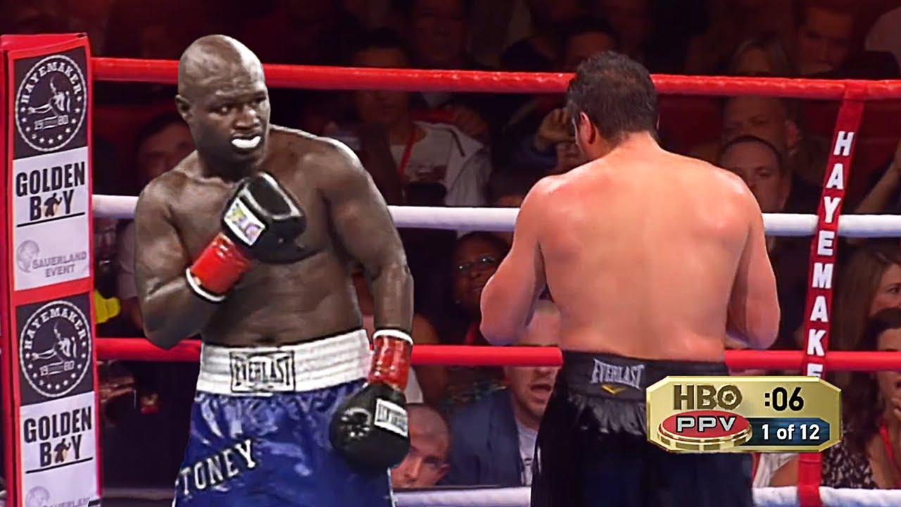The Night James Toney Humbled Arrogant Ruiz background