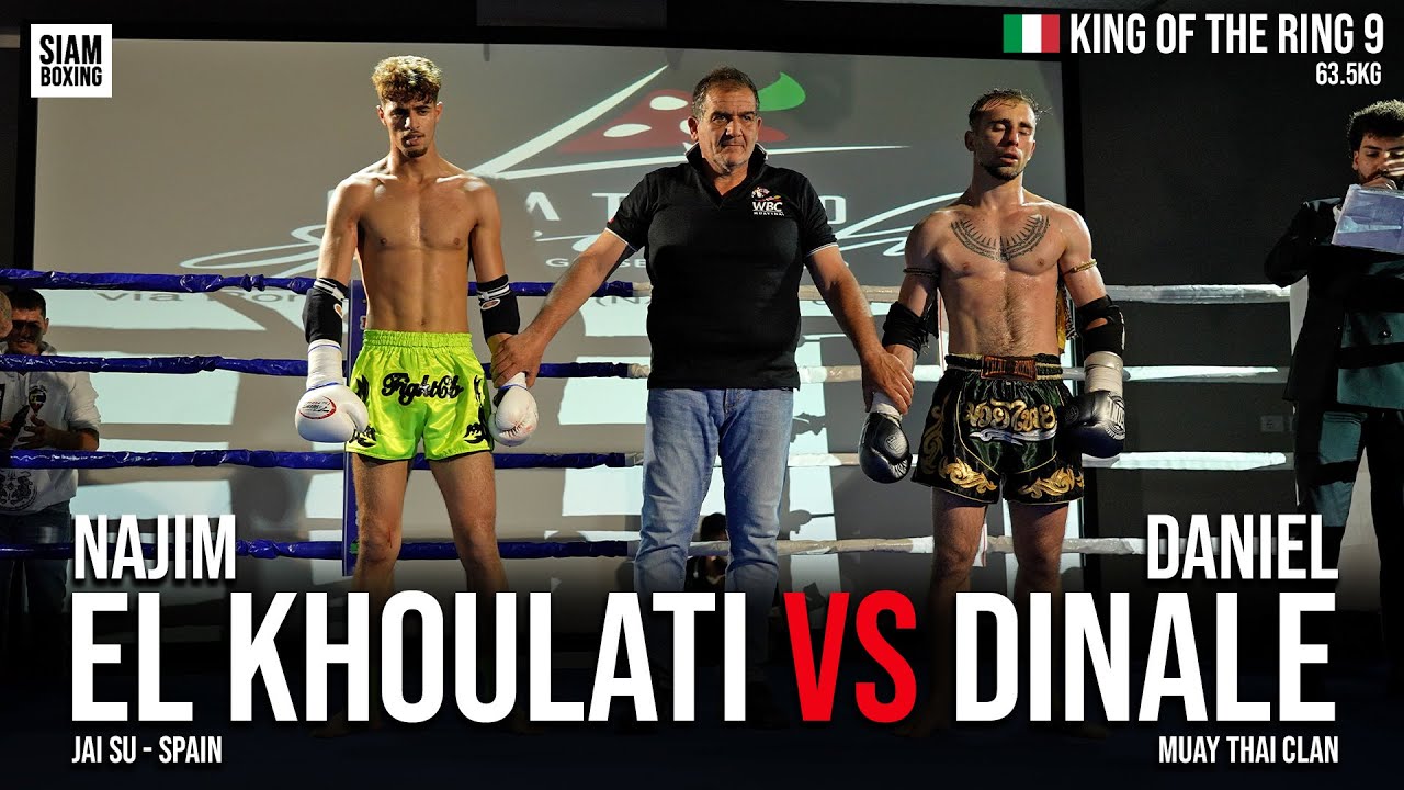 Najim El Khoulati vs Daniel Dinale - King Of The Ring 9 / Italy background
